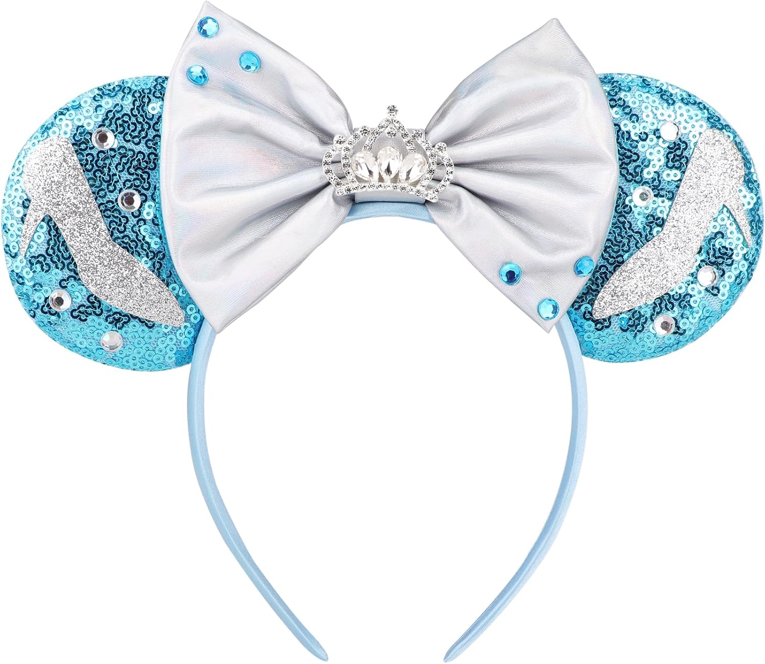 DRESHOW Mouse Ears Bow Sequins Party Decoration Cosplay Costume for Girls and Women