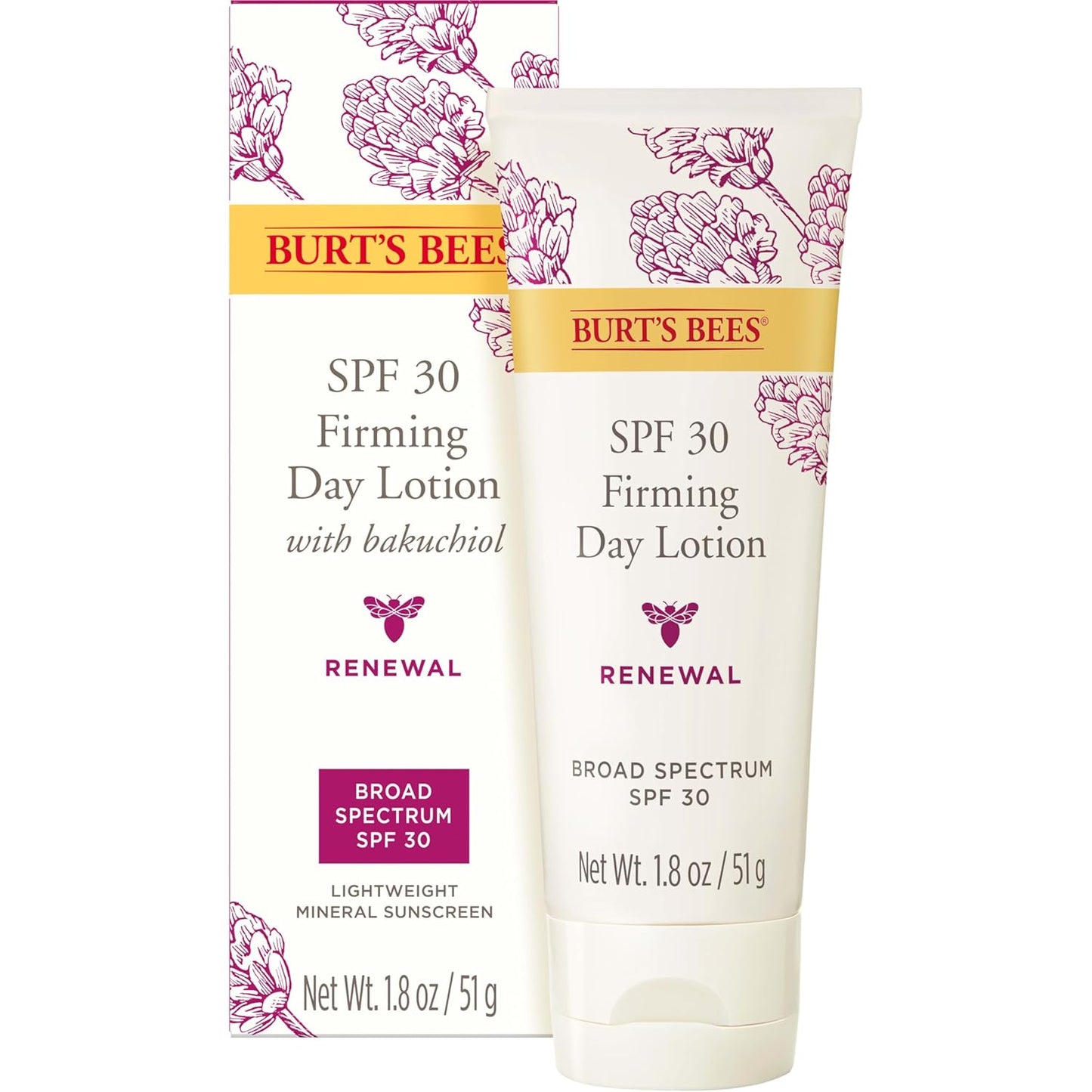 Burt's Bees Renewal Firming Eye Cream With Natural Retinol Alternative, Reduces Appearance of Lines, Wrinkles, Under-Eye Circles and Crow's Feet, 99 Percent Natural Origin Skin Care, 0.5 oz. Bottle