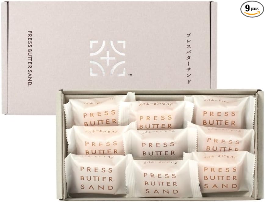 (Official) PRESS BUTTER SAND Press Butter Sand (Original 5-piece set) Tokyo souvenir popular sweets Western confectionery cookies gift present mail order assortment birthday butter sand