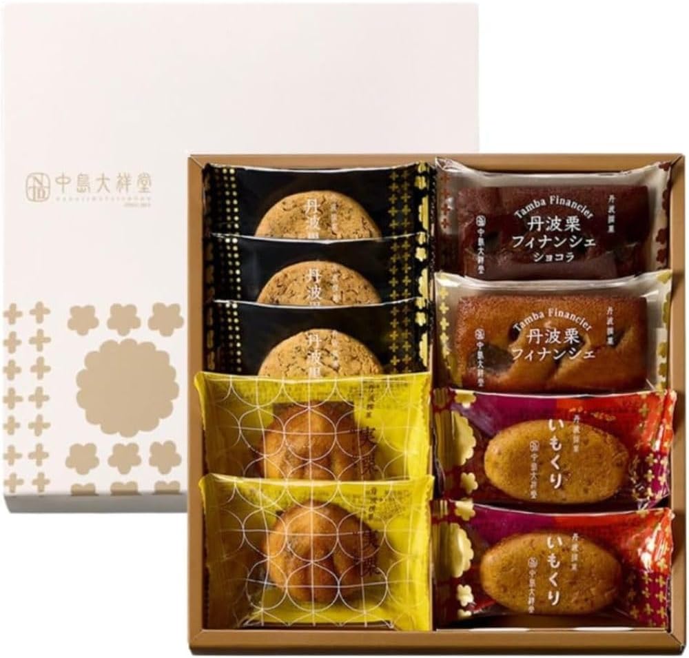 Nakajima Daisodo Assorted Tamba Yaki, Sweets, Assorted Set (22 Pieces (NYE))