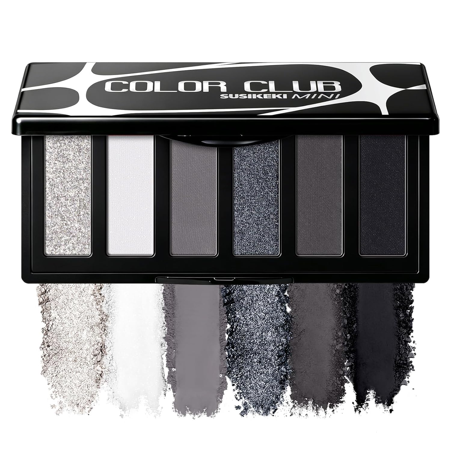 SUSIKEKI 6 Colores Mini Paleta de Sombras de Ojos Maquillaje Neutro Nude Ahumado Sombra de Ojos Taupe y Marrón Mate Paleta de Maquillaje con Espejo Altamente Pigmentado de Larga Duración Impermeable
