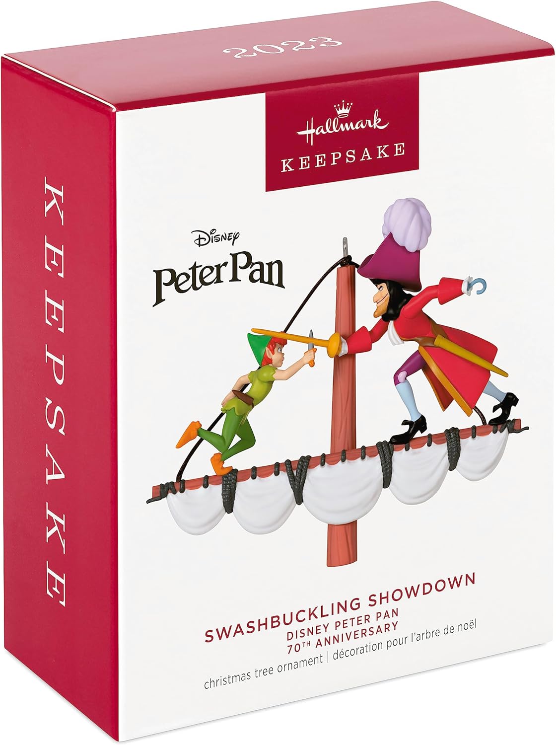 Hallmark Keepsake Adorno navideño de Disney, Pinocho, 85 aniversario, el deseo de Geppetto hecho realidad con luz, manualidades de papel, regalos para fanáticos de Disney