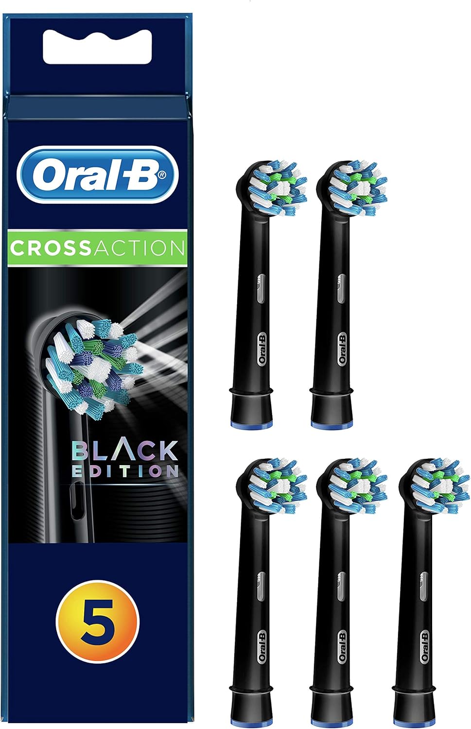 Oral B Cross Action Recambio de cabezales de cepillo de dientes eléctrico, 4 unidades