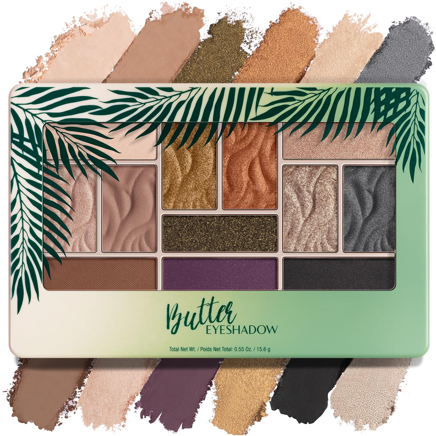 Paleta de sombras de ojos de Physicians Formula Matte Monoi Butter Sombra de ojos natural mate tonos nude sonrojados, para piel sensible, hipoalergénica, nutritiva e hidratante, suave, uso todo el día