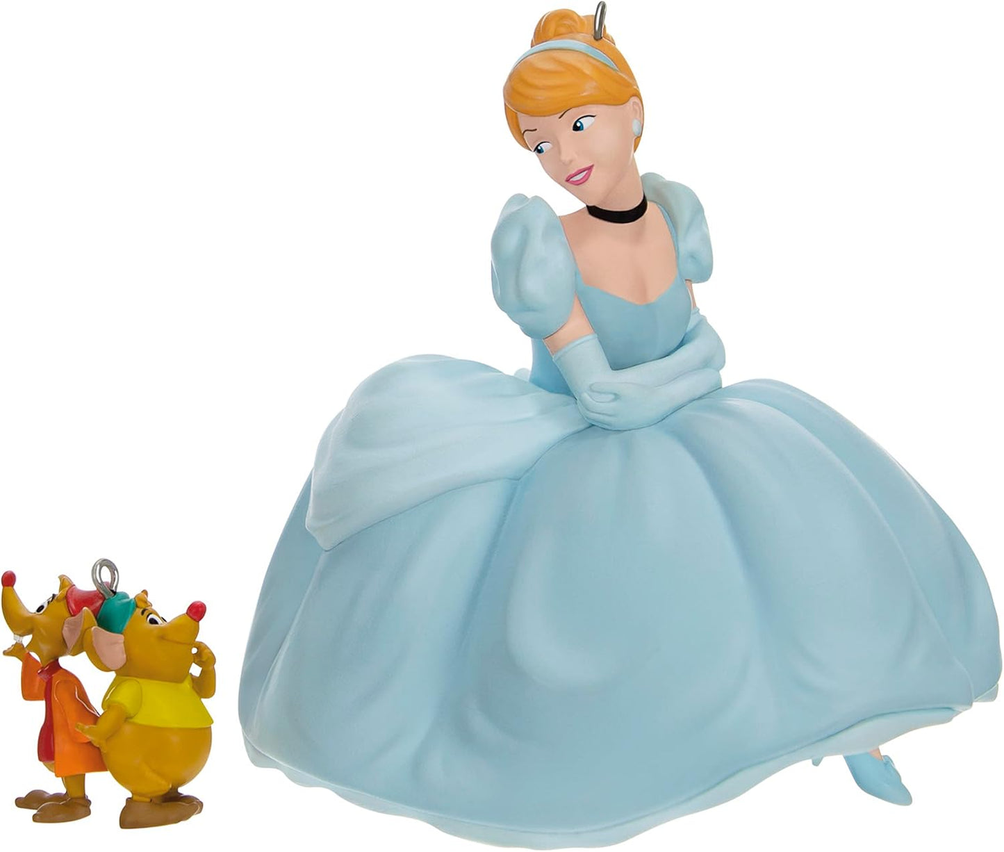 Hallmark Keepsake Disney Princess - Mini adornos de Navidad 2024, Mérida y blanco nieve, juego de 2