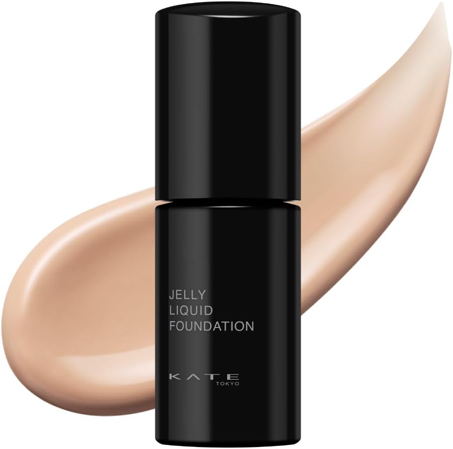 KATE Jewelry Liquid Foundation 02, Intermediate SPF30/PA++, Anti-Shine Cover for One Day, Lasting Beauty Liquid Foundation, Glossy Proof, Non-Comedogenic Tested