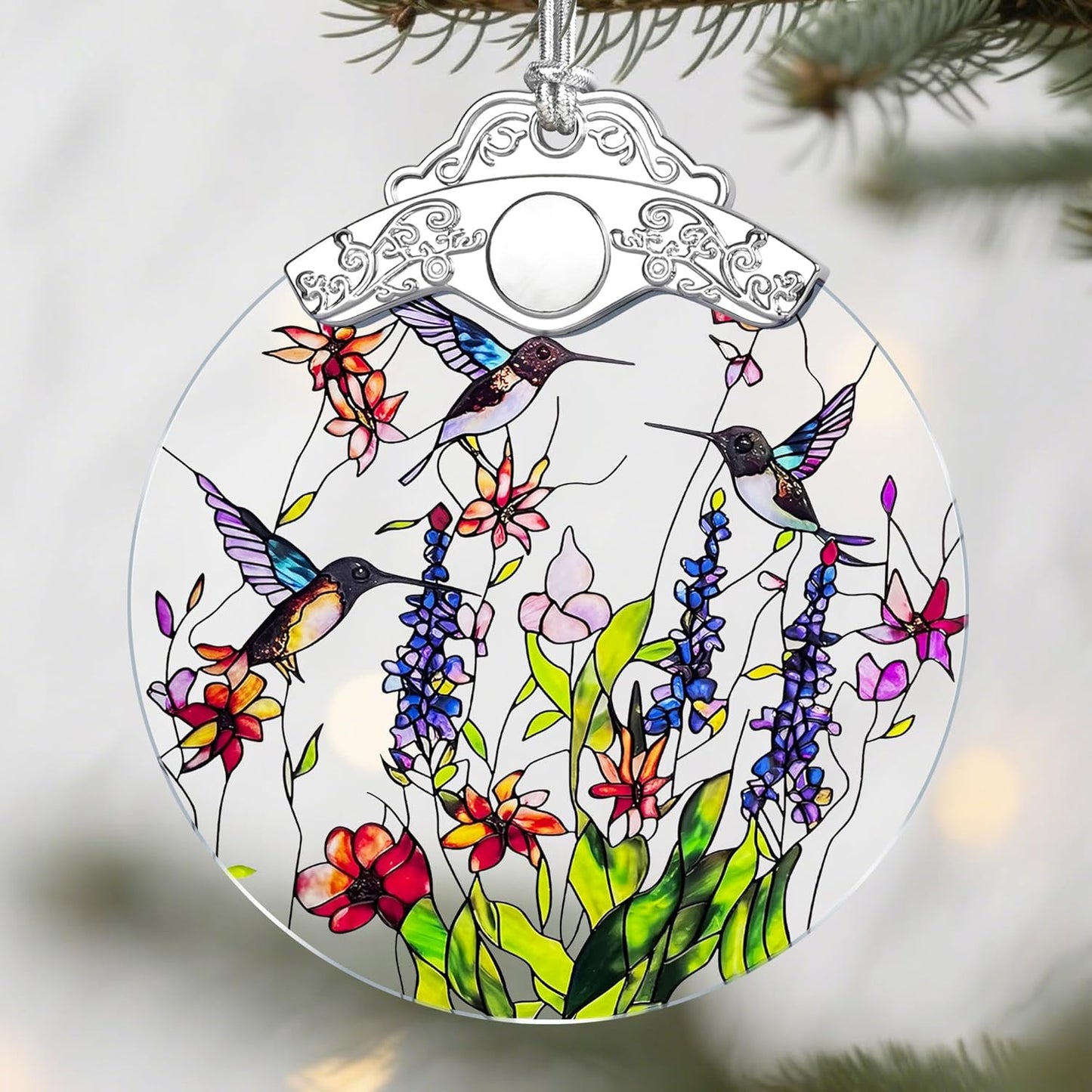 Adornos de Navidad de paisaje de montaña: adornos para árbol de Navidad, decoración navideña para alpinista, relleno de calcetines, ideas de regalo, regalos de Navidad y regalos para amantes de la