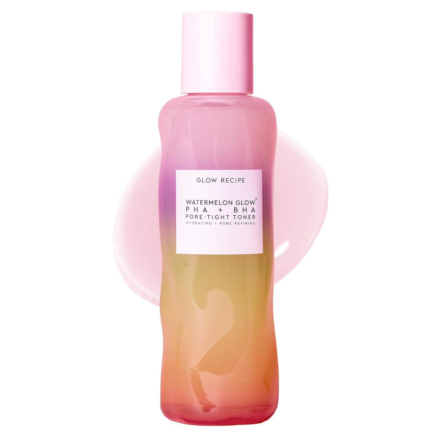 Glow Recipe PHA + BHA Tónico Facial - Minimizador de Poros de Cuidado Coreano de la Piel & Exfoliante Facial Suave para Apretar, Hidratar & Exfoliar - Glicerina, Sandía & Agua de Cactus (40ml)