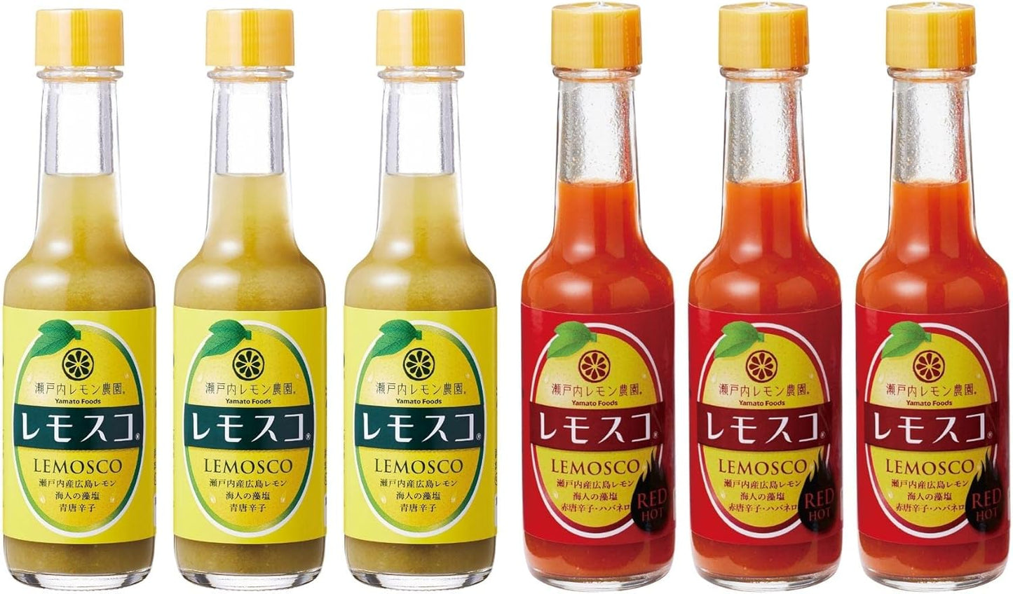 Setouchi Lemon Farm Lemosco 60g x 3-pack Set Domestic Gift Local Souvenir Hiroshima Popular Spicy Seasoning