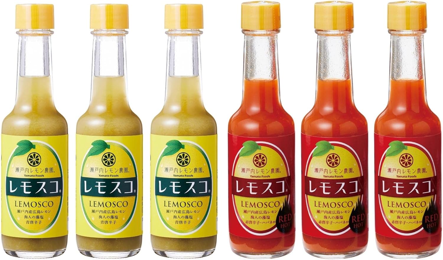 Setouchi Lemon Farm Lemosco 60g x 3-pack Set Domestic Gift Local Souvenir Hiroshima Popular Spicy Seasoning