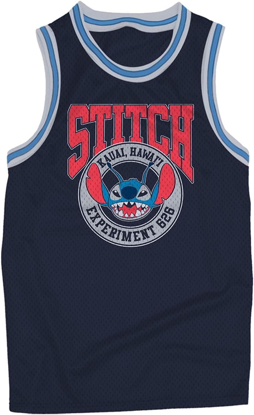 Disney Camisa de Lilo y Stitch para hombre, camiseta de béisbol clásica de Lilo y Stitch para mujer