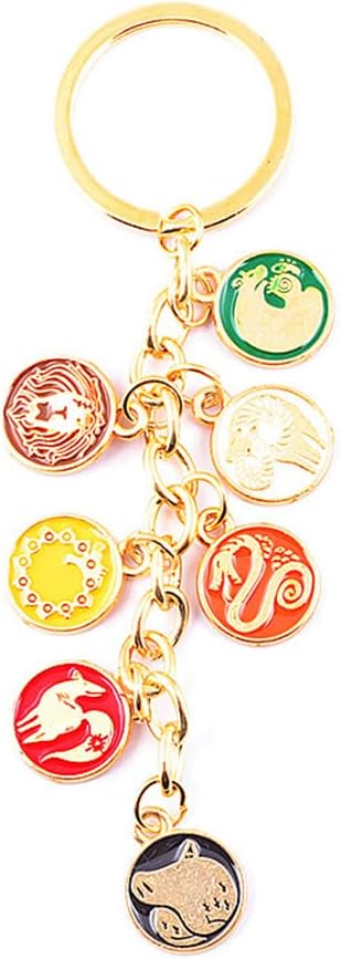 Seven Deadly Sins Keychain Accessory Cosplay Anime Small Item Merchandise School Festival Cultural Festival Festival Halloween Event Prop Photography Souvenir Gift