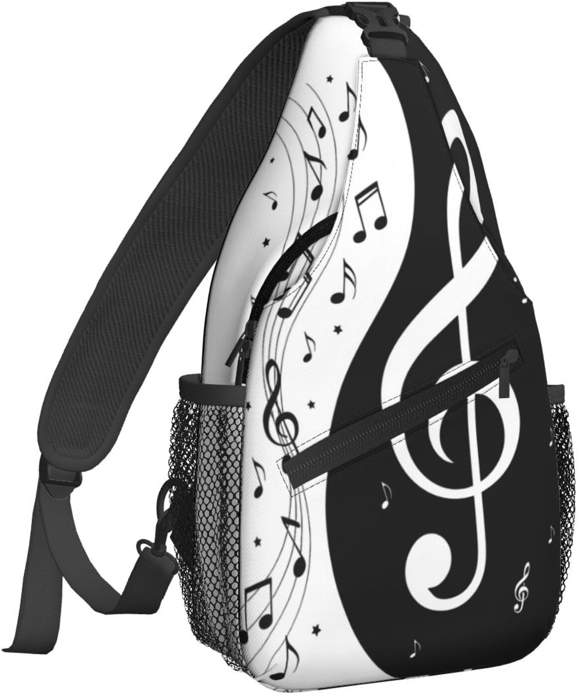 Famame Mochila bandolera para el pecho, bolsa de hombro, gimnasio, ciclismo, viajes, senderismo, mochila para hombres y mujeres, MultiColor37, Tamaño único