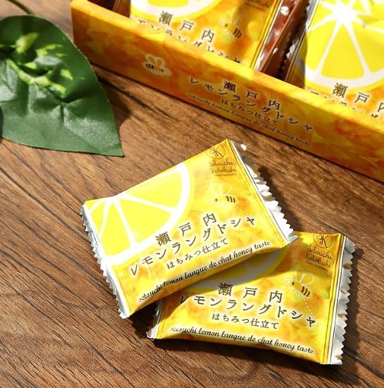 Okayama Prefecture, Lemon Langsha Honey, Pack of 30, Okayama Souvenir, Souvenir, Treats