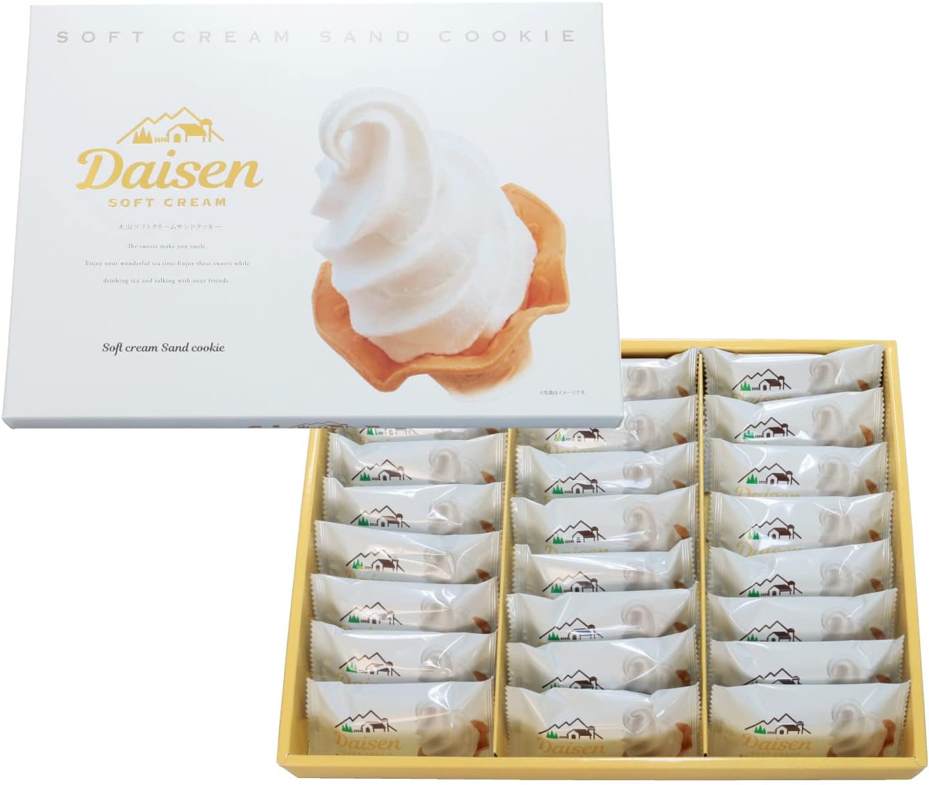 Oyama Soft Cream Sand Cookies (Pack of 12)