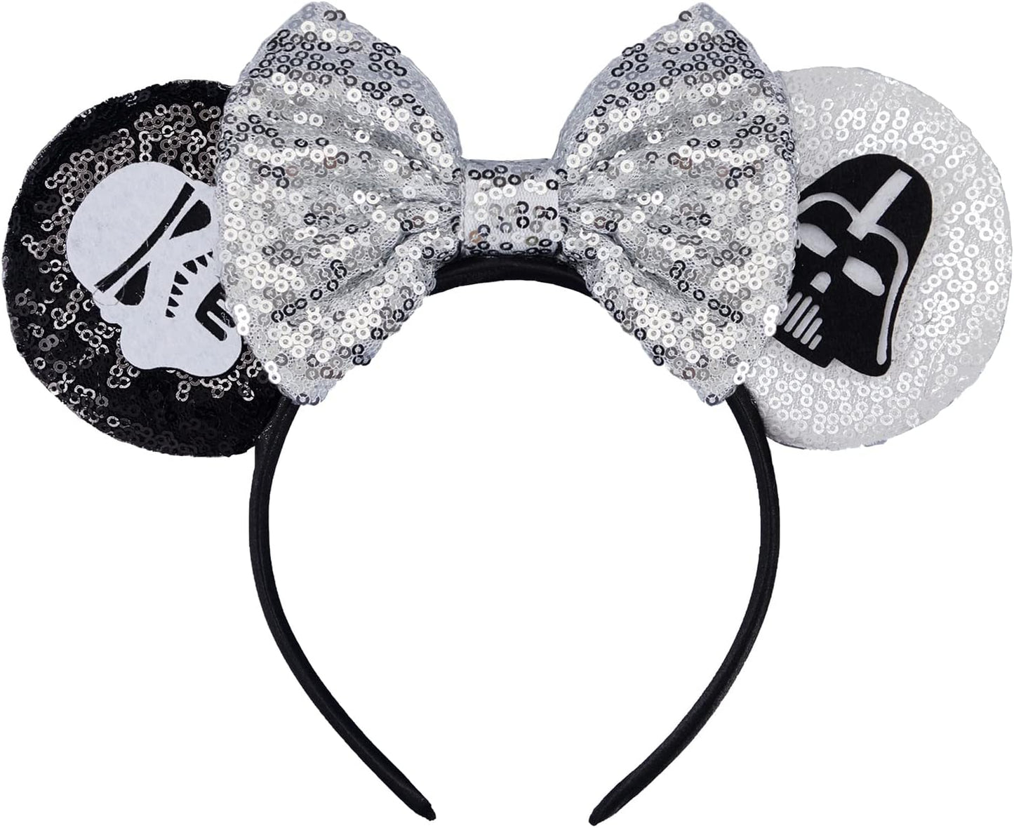 FANYITY Serre-tête oreilles de souris à paillettes pour garçons filles femmes