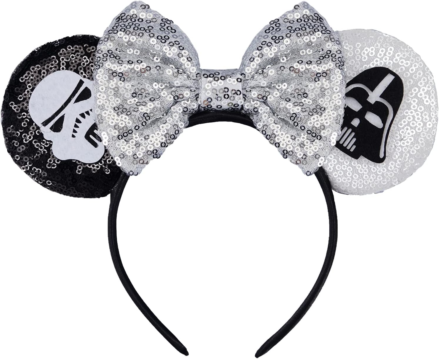 FANYITY Serre-tête oreilles de souris à paillettes pour garçons filles femmes