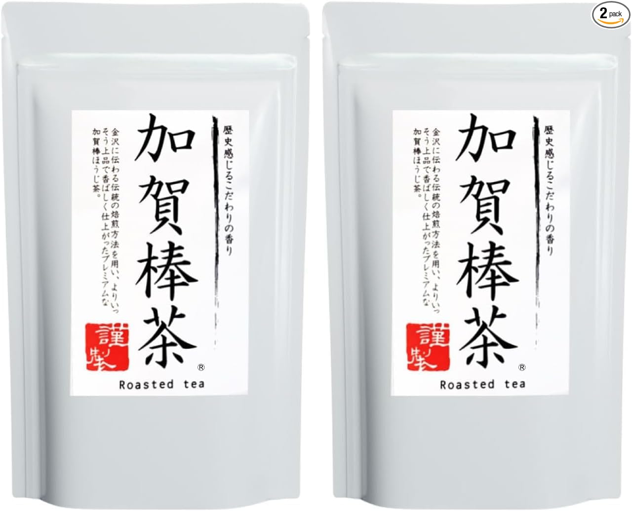 【駿府堂茶舗】Kaga Stick Tea 90g | Ishikawa Kaga Roasted | Carefully Selected Aroma | Comes in a Stand Pack with Zipper