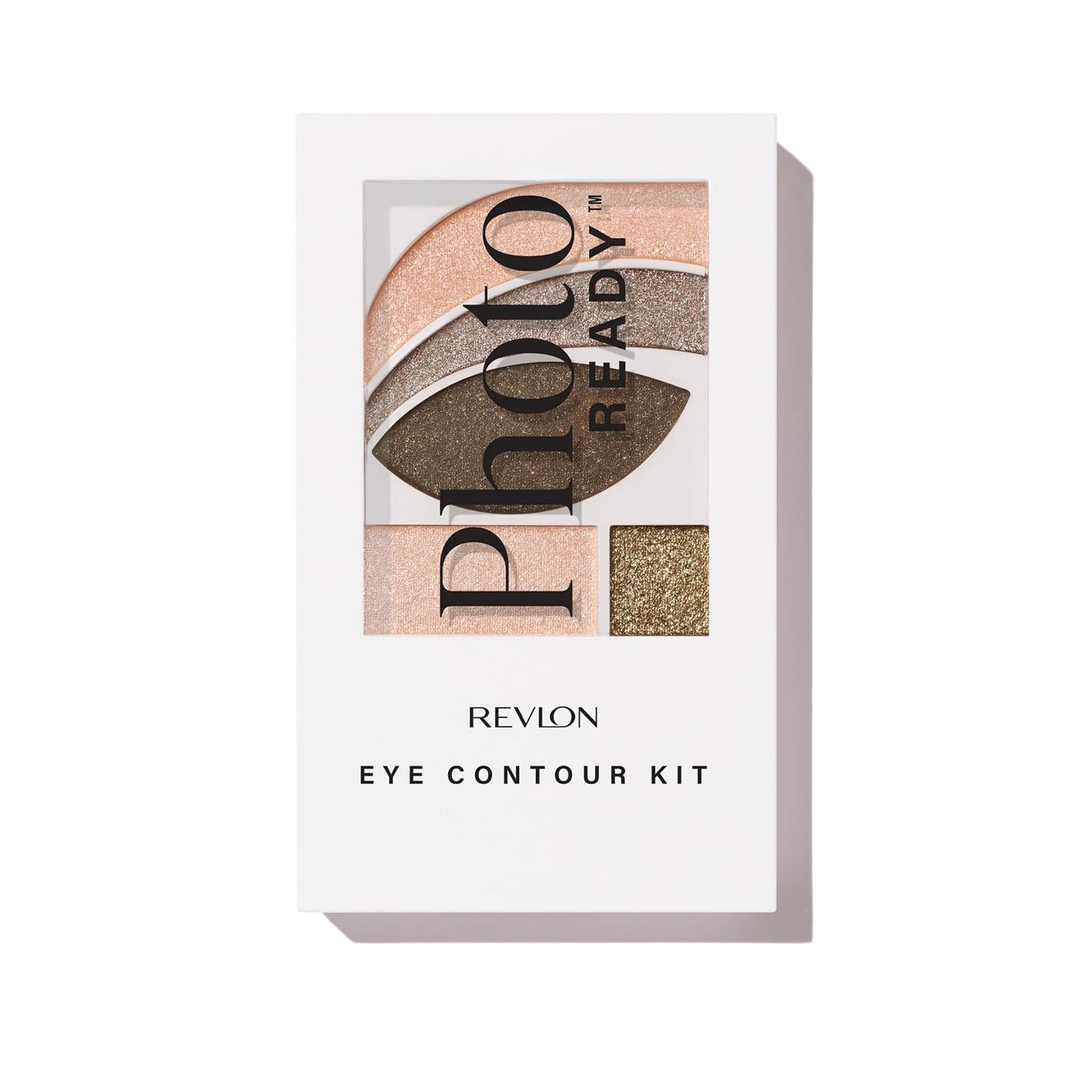 REVLON PhotoReady Eye Contour Kit Blue Eyeshadow Palette, Wet/Dry Shimmer, 5 Shades, Double-Ended Brush, PACKAGING MAY VARY, 525 Avant Garde, 0.1 oz
