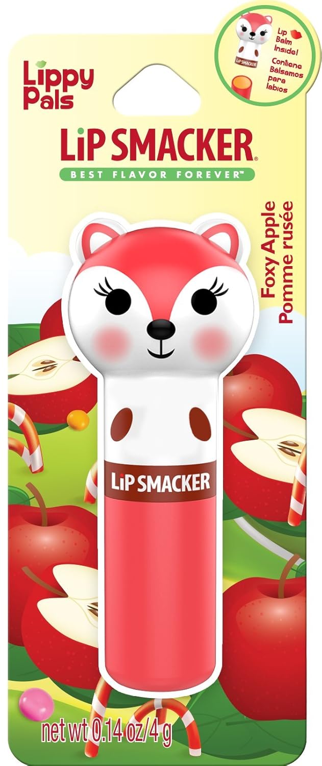 Lip Smacker Lippy Pals Unicorn, Bálsamo labial con sabor hidratante y suavizante de brillo suave, sabores deliciosos hidratantes y protectores, libre de crueldad y vegano - Magia de unicornio