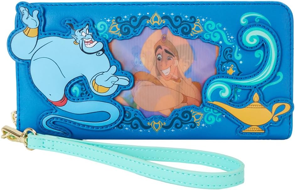 Loungefly Disney Princess Manga Style Zip Around Wallet