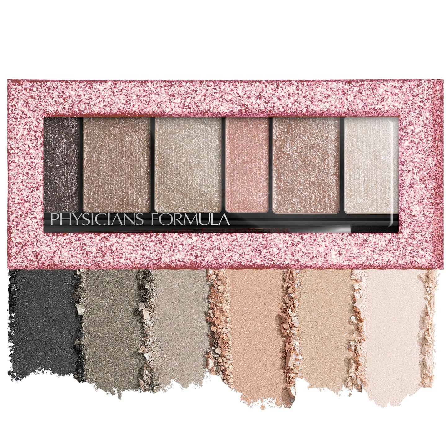 Paleta de sombras de ojos de Physicians Formula Matte Monoi Butter Sombra de ojos natural mate tonos nude sonrojados, para piel sensible, hipoalergénica, nutritiva e hidratante, suave, uso todo el día