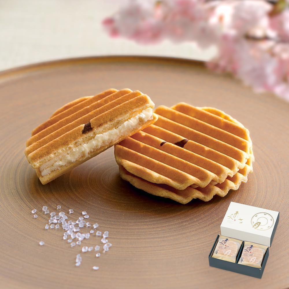 Kogetsu Senju Senbei PREMIUM 12-piece Set / Kyoto Japanese Confectionery Gift for Year-End Gifts, Thank You, Celebration, Return Gift, Offering, Sweets
