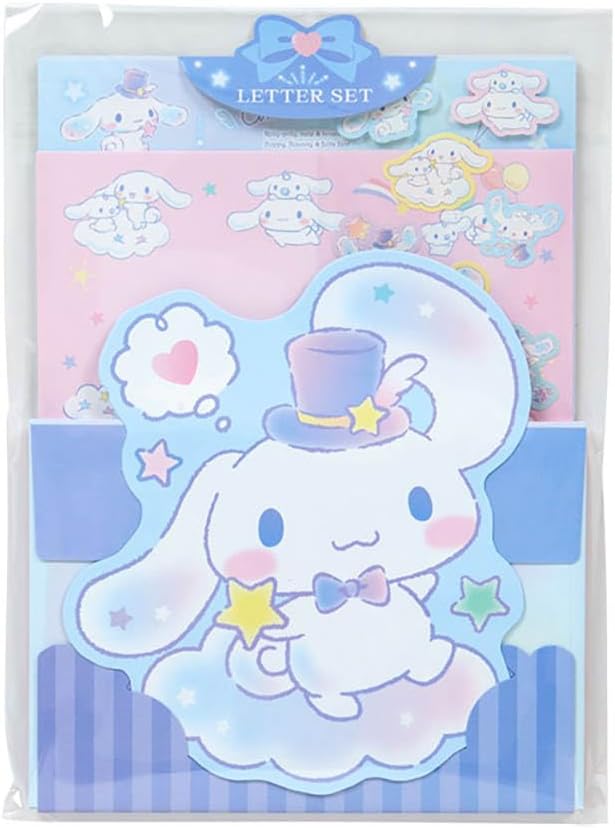 Sanrio 493945 Character Letter Set, Sanrio Characters Packaging: Approx. Width 6.3 x Depth 0.3 x Height 8.7 inches (16 x 0.8 x 22 cm)