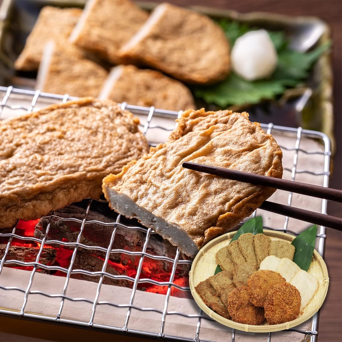 Yasuoka Kamaboko Uwajima Jakoten Trial Set (3 Types / Fish Paste Products) Ehime Jakoten Chikuwa (Uwajima Jakoten 5 pieces, Jako Chikuwa 2 pieces, Jako Tsumire 1 bag) Side Dishes Snacks Ochugen