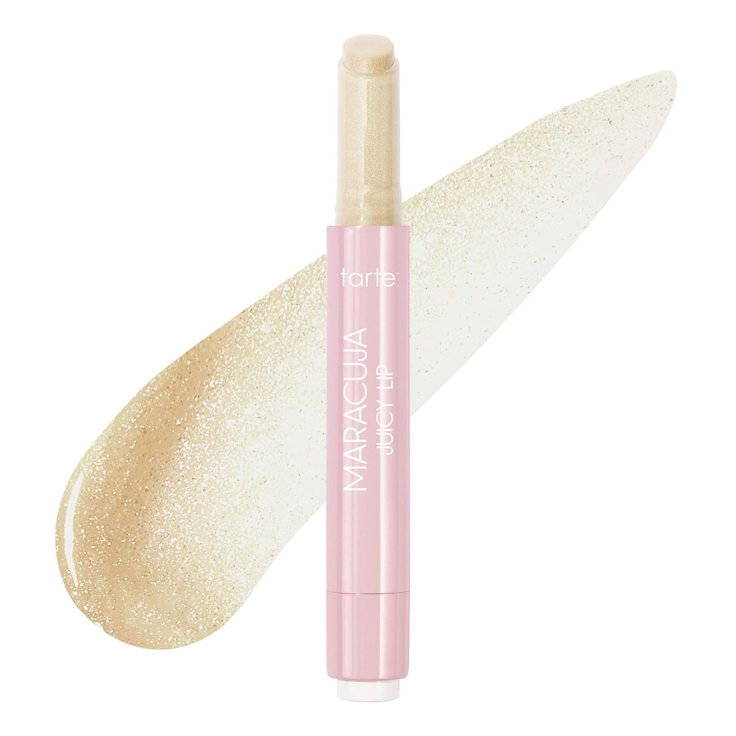 tarte maracuja jugoso bálsamo labial brillante – Mantequilla labial nutritiva viral con color y alta hidratación brillante, cuidado de la piel infundido con vitamina E, vegano y libre de crueldad