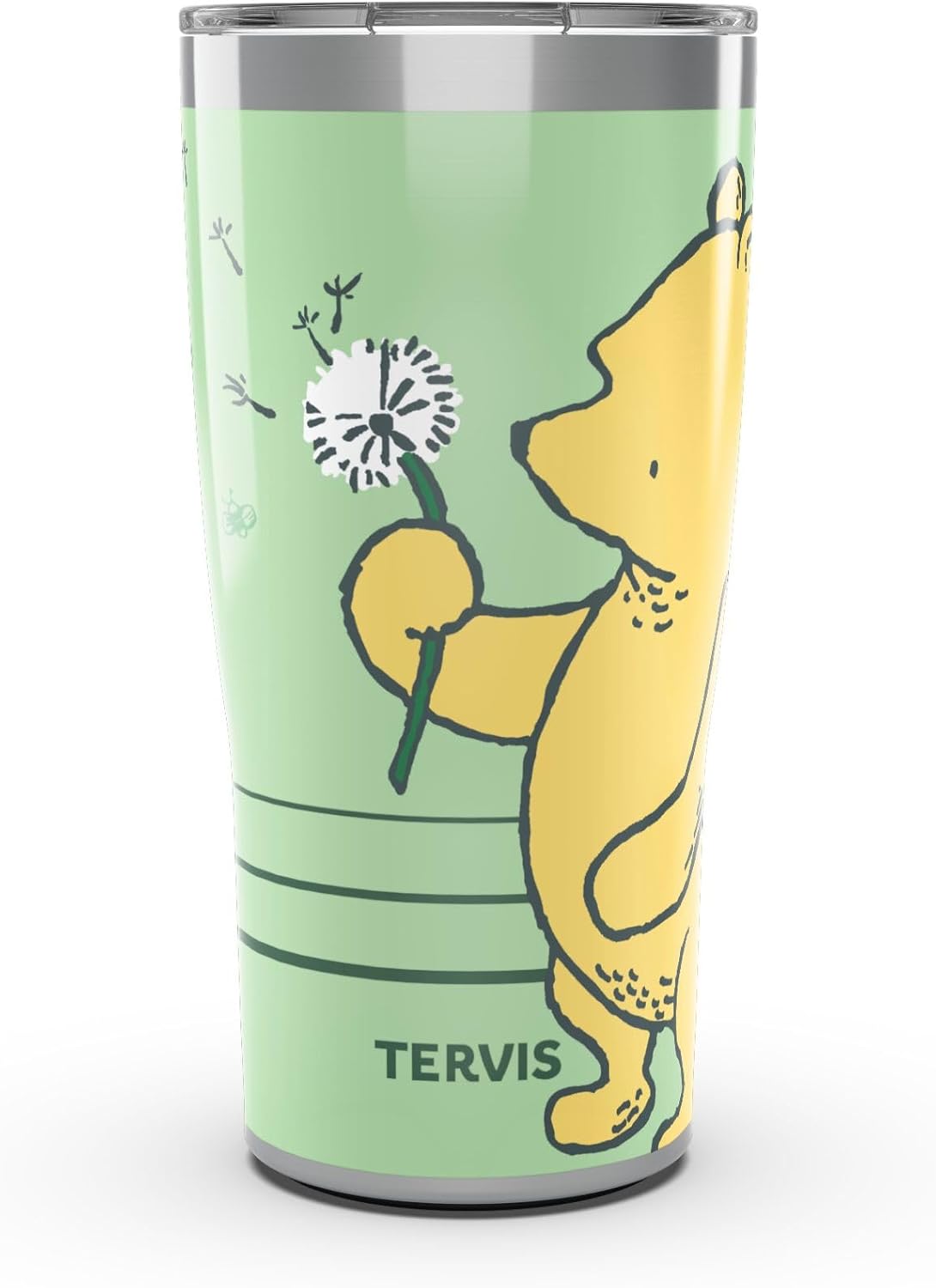 Tervis Disney - Vaso aislado de doble pared con aislamiento de Winnie The Pooh Forest Sketch hecho en Estados Unidos, mantiene las bebidas frías y calientes, 24 onzas, clásico