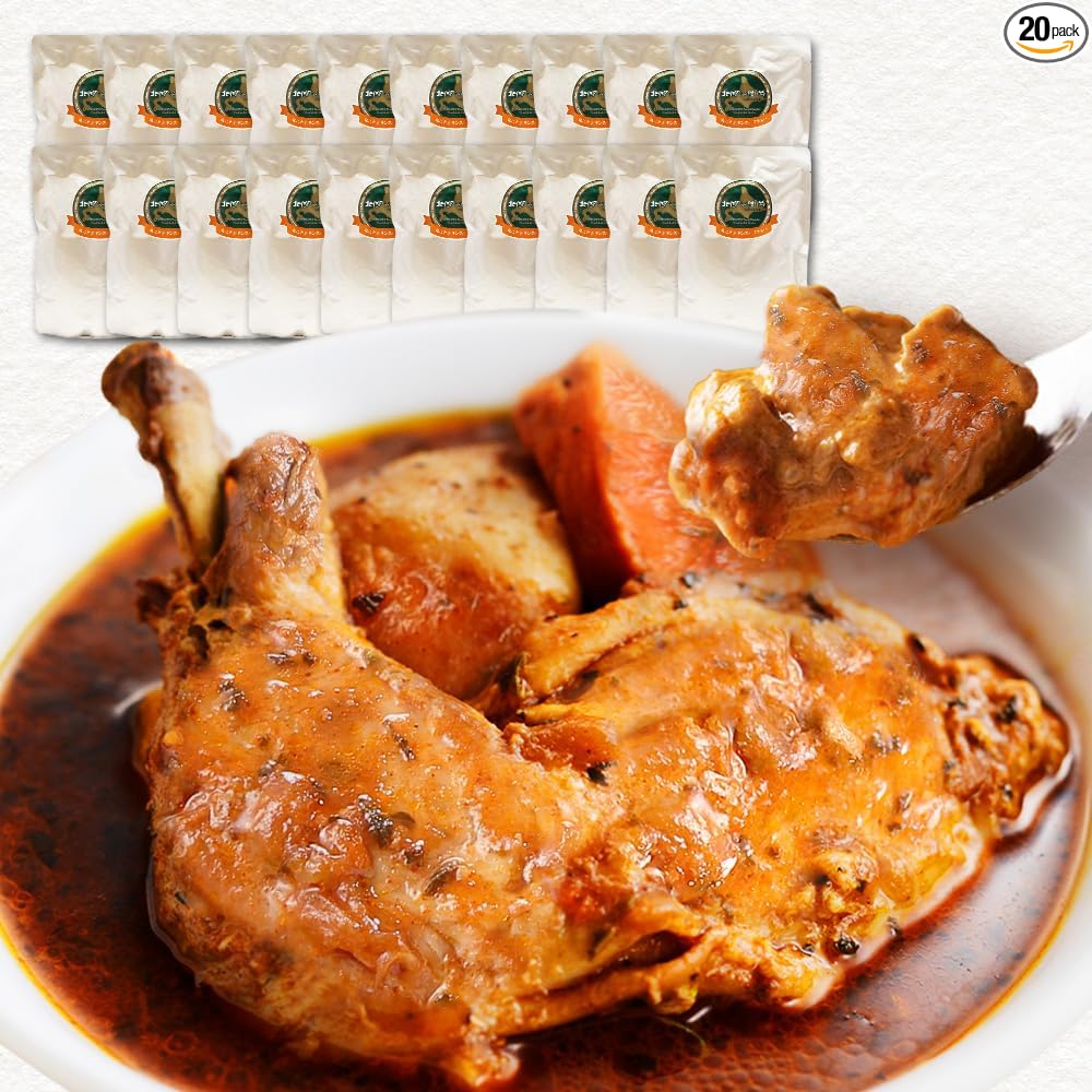 【Exclusive】 Northern Country Original Chicken Leg Retort Curry Whole Chicken Leg Soup Curry Delicious Medium Spicy Gift Set from Northern Country