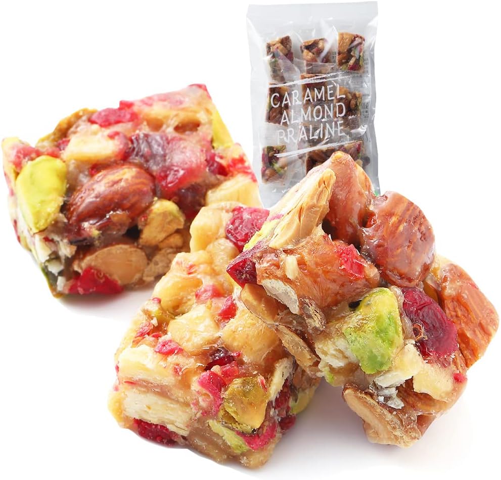 Shinohara Seika Caramel Almond Plaline 12 Pieces
