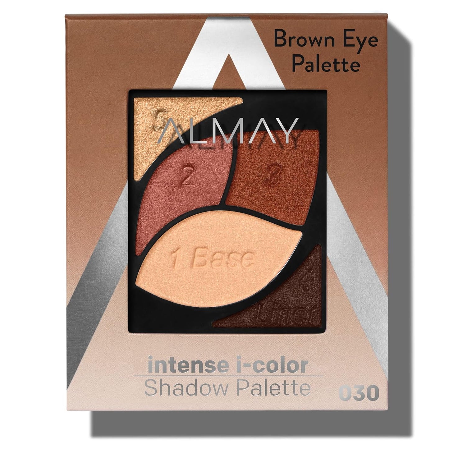 Almay Paleta de Sombras de Ojos, Maquillaje de Ojos de Larga Duración, Imprimación Enriquecida con Vitamina E Antioxidante, Hipoalergénica, 040 Ojos Verdes, 0.1 Oz