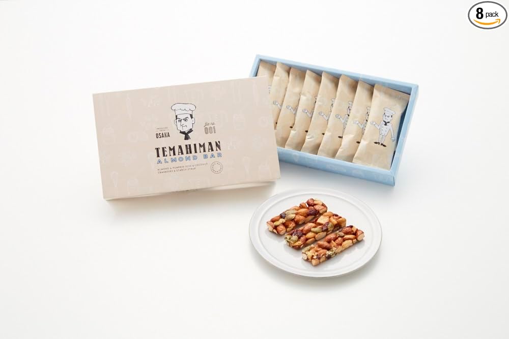 【MARUSIGE Official】 TEMAHIMAN Almond Bar 5 pieces Nut Bar Almond