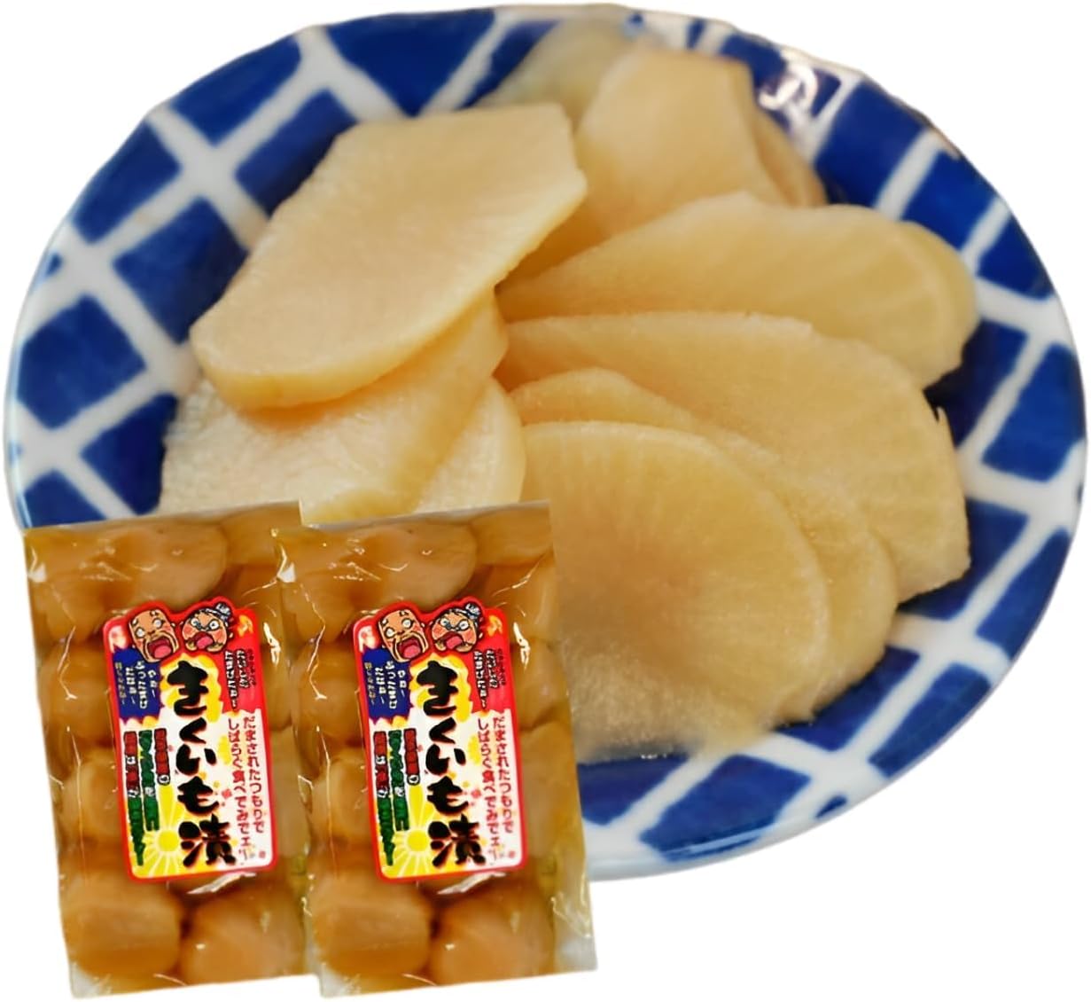 Kikuimo Pickles, Soy Sauce Pickles, 6.3 oz (180 g), Set of 3, Kikuimo, Pickles from Iwate Prefecture, Soy Sauce Pickles, Set of Sawadaya