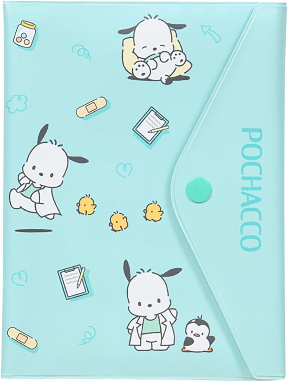 Sanrio 589918 Hello Kitty Medicine Notebook & Exam Ticket Case