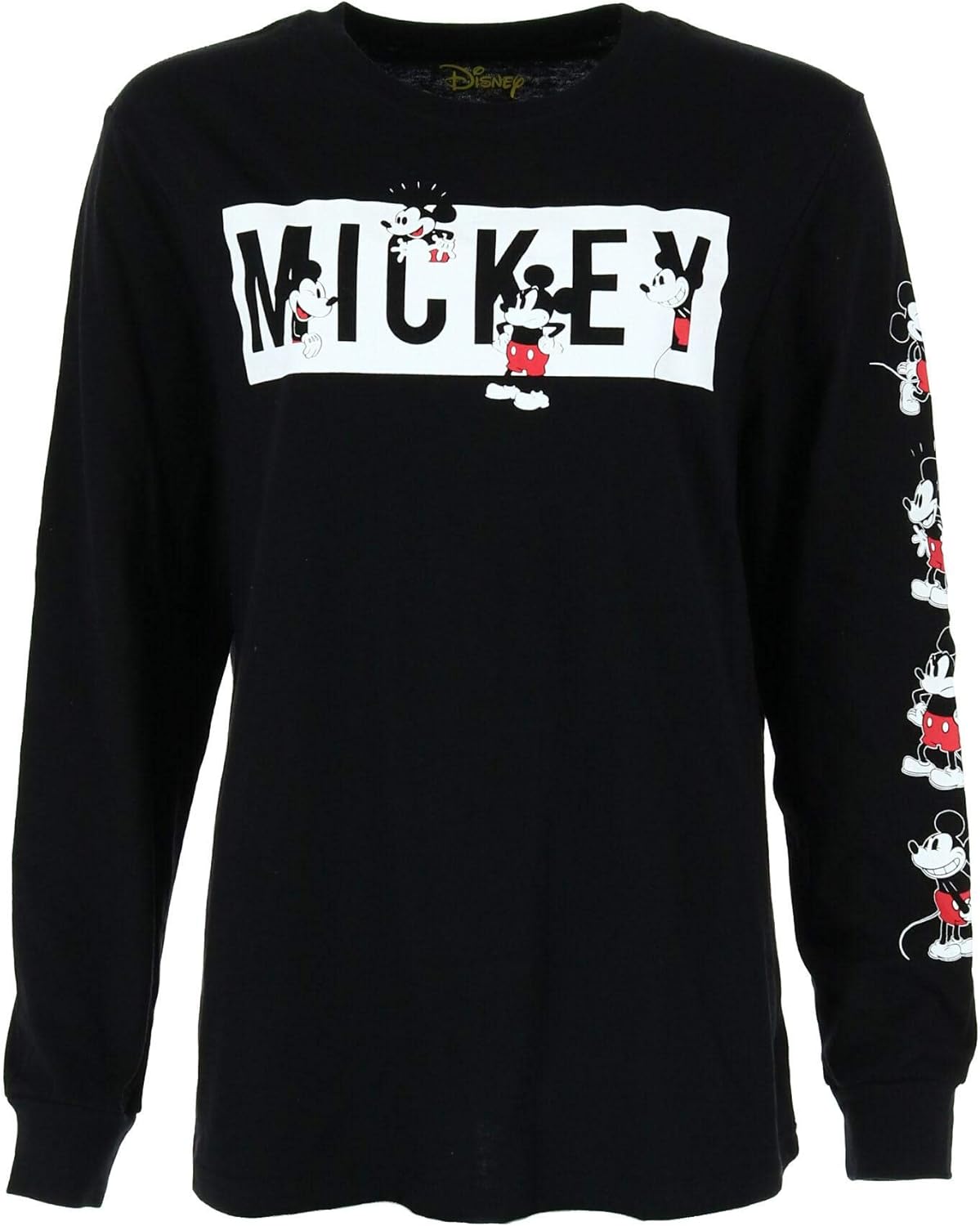 Jerry Leigh Camiseta de manga larga para adultos de Disney Many Mickey