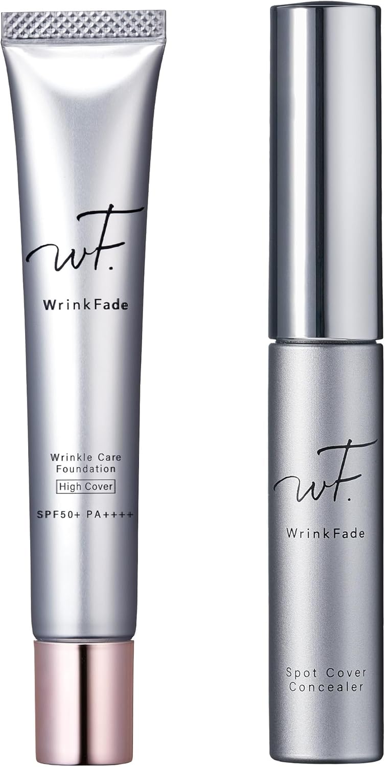 WrinkFade Link Fade | Medicated Wrinkle Cover Foundation, 20g Liquid Foundation, Whitening, Stains & Wrinkle Improvement Quasi Drug