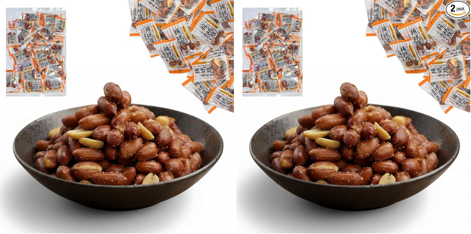Alneka Fried Corn Snacks, Individual Packaging, Corn, Miyakoshima, Snow Salt, Small Bag, Sweets, 3.5 oz (100 g), Approximately 25 Pieces