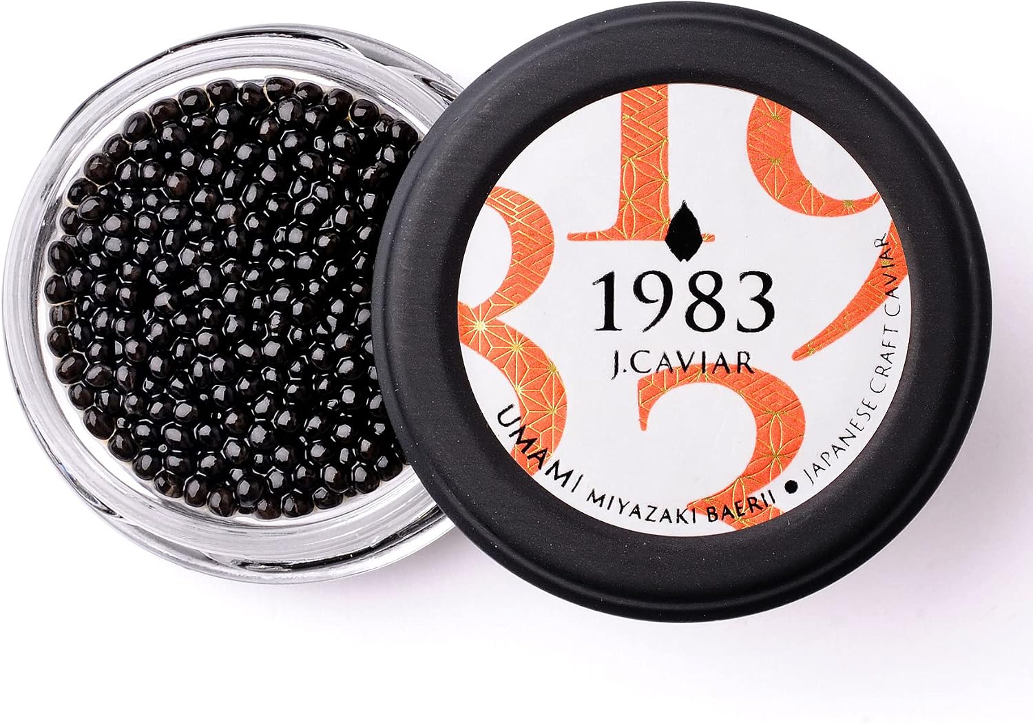 Japan Caviar Miyazaki Caviar 1983 Baeri Classic (20g / Gift Box with Shell Spoon) Gourmet Delicacy
