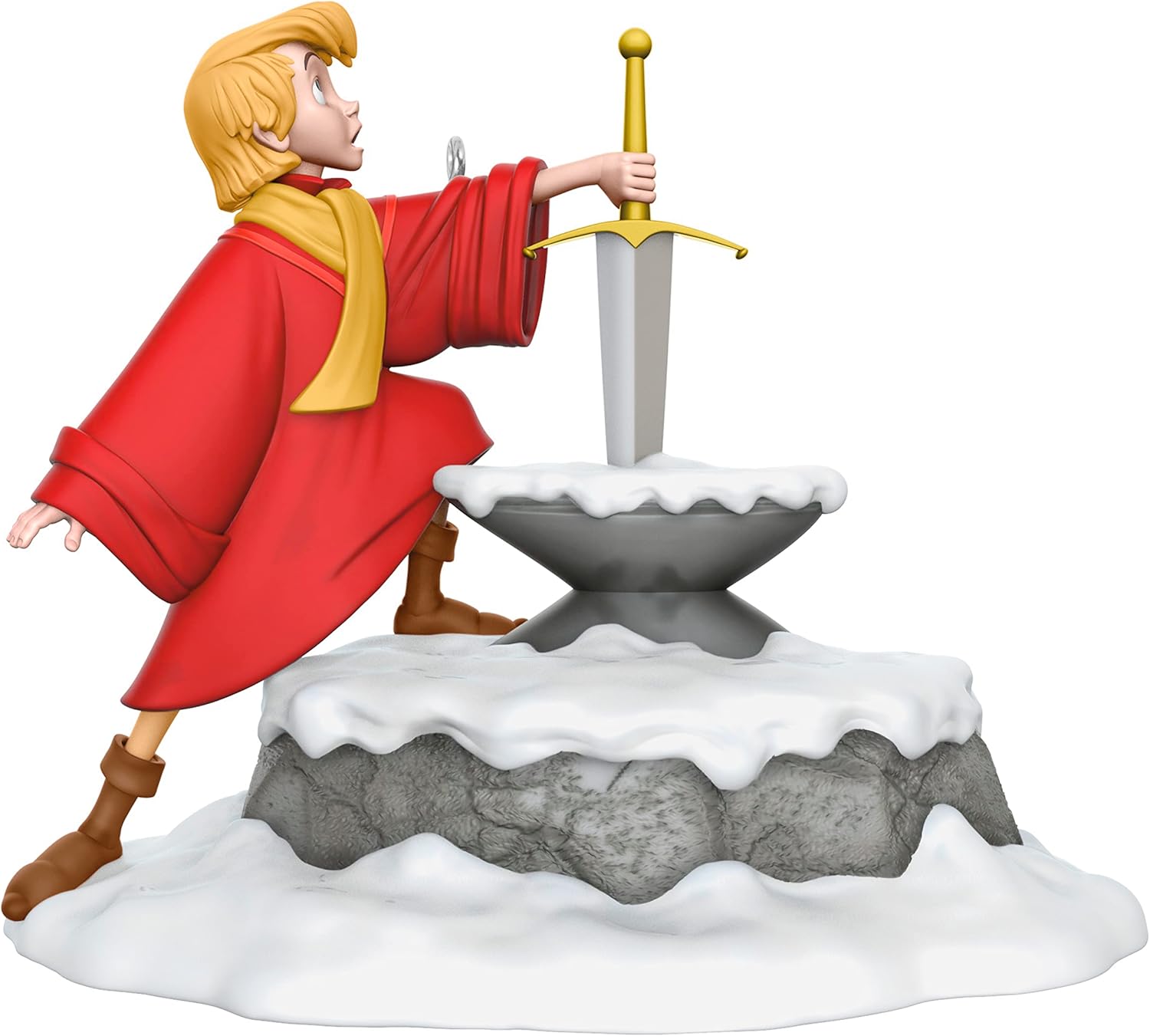 Hallmark Keepsake Adorno navideño de Disney, Pinocho, 85 aniversario, el deseo de Geppetto hecho realidad con luz, manualidades de papel, regalos para fanáticos de Disney