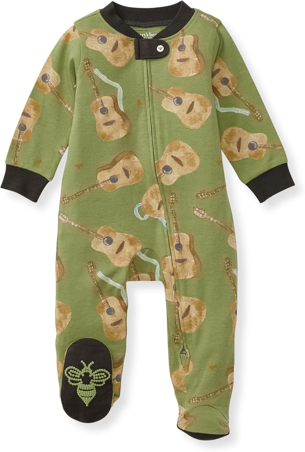 Burt's Bees Baby Pijama con pies de algodón orgánico para niños