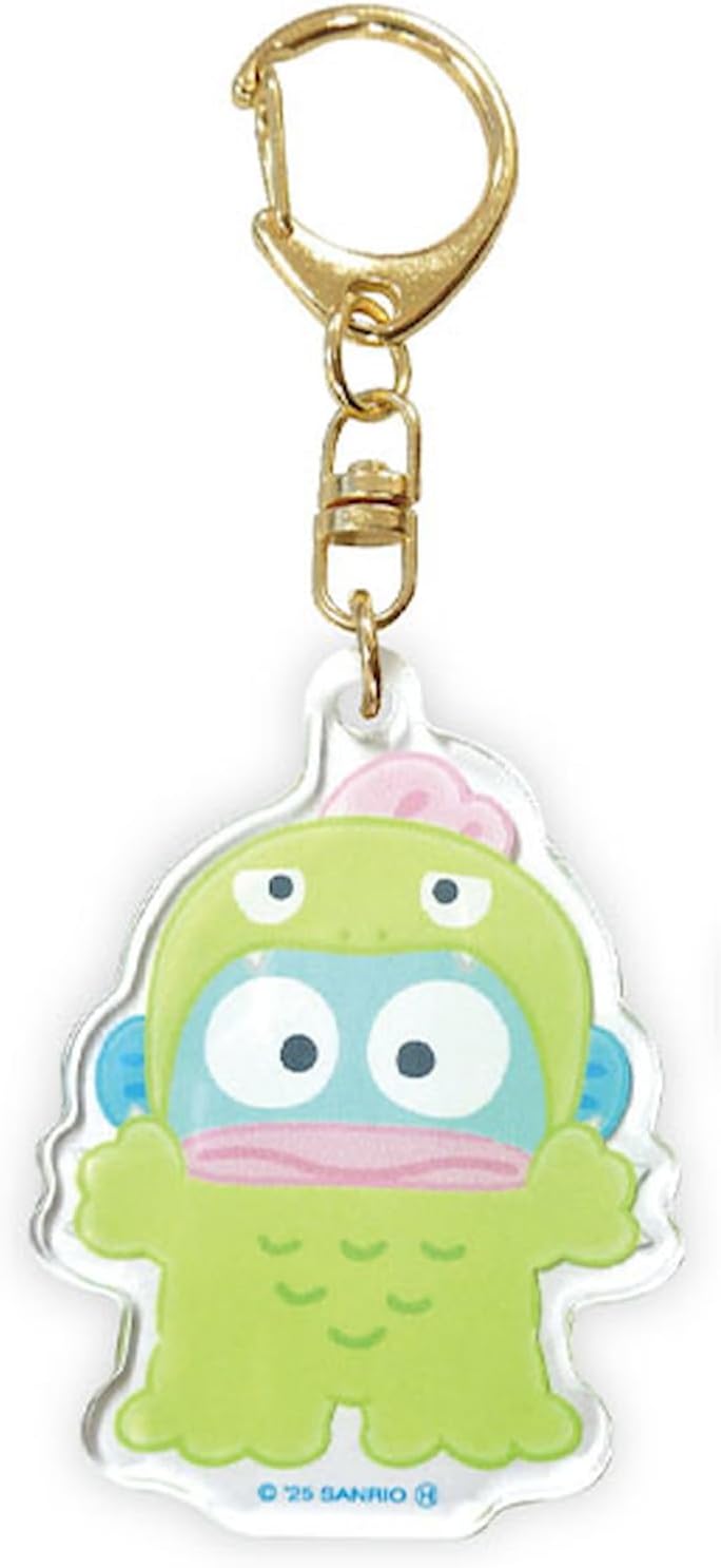 K Company Sanrio Characters (Banzai Series) Acrylic Key Holder, Hello Kitty (Lesser Panda) SAB-AK-KT