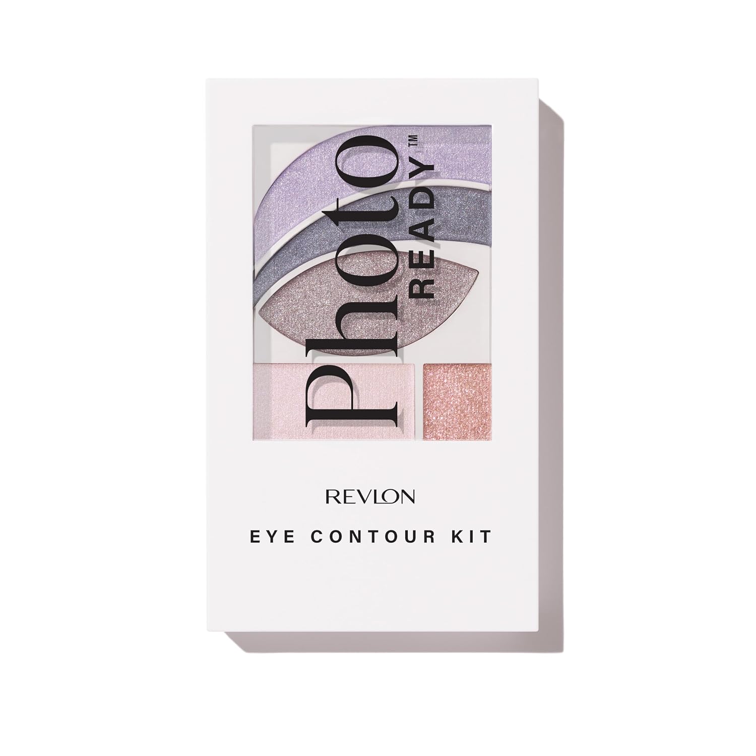 REVLON PhotoReady Eye Contour Kit Blue Eyeshadow Palette, Wet/Dry Shimmer, 5 Shades, Double-Ended Brush, PACKAGING MAY VARY, 525 Avant Garde, 0.1 oz