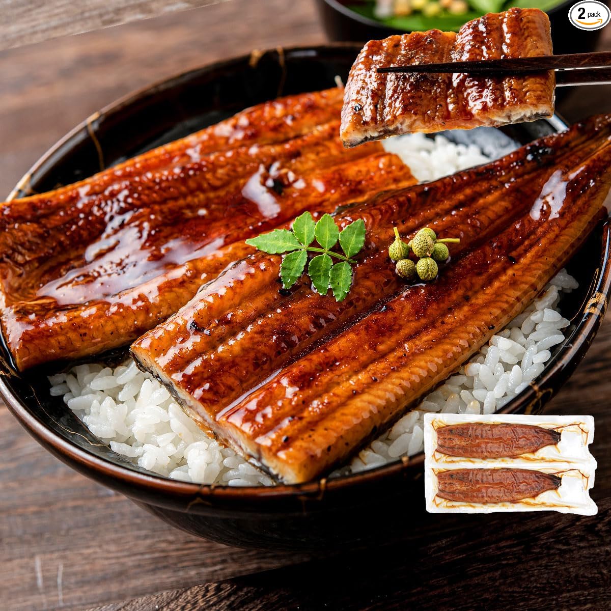Eel Set, Made in Japan, Respect for the Aged Day, Eel Grill, 5.3 oz (150 g) x 2, Gift Box, Yamada Suisan Eel, Made in Kagoshima