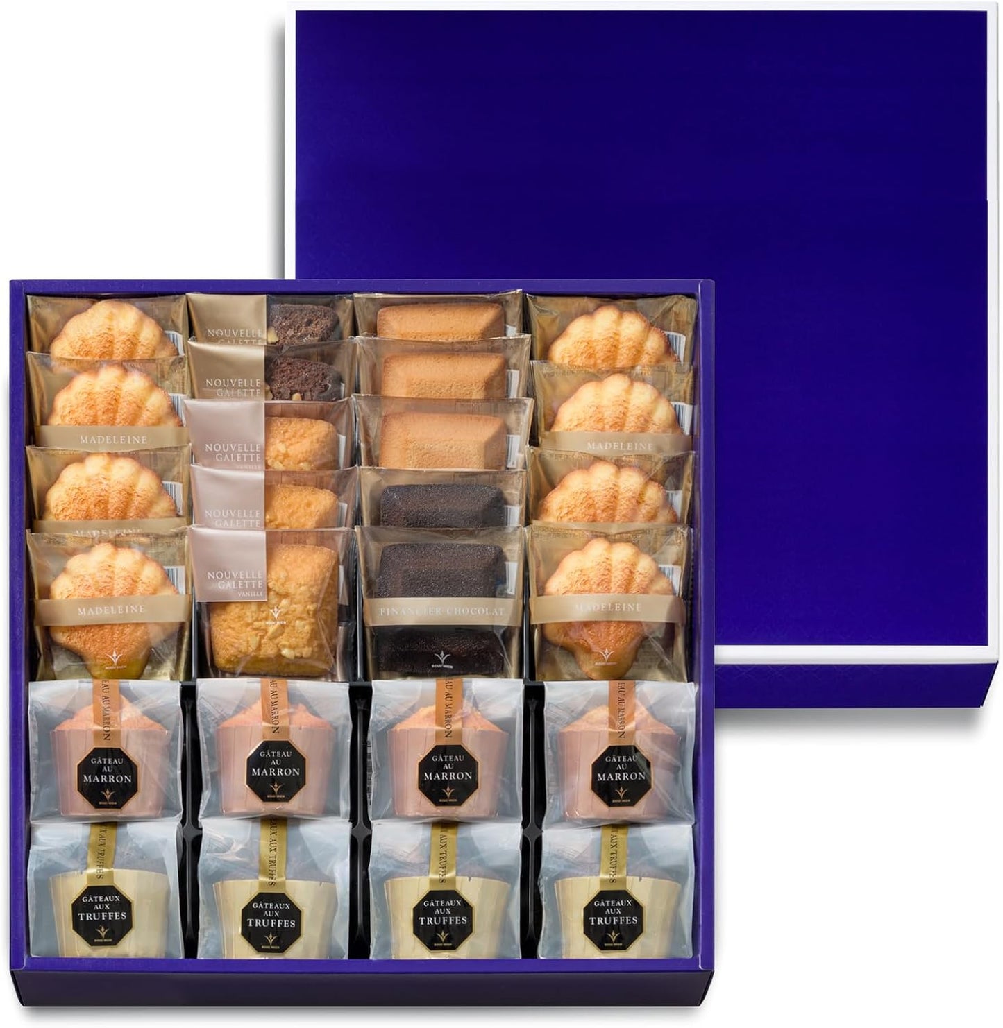 BOULMICH Gift Set (16 Pieces) (Includes Carrying Bag), Homecoming, Souvenir, Gift, Sweets, Assorted, Candy Folding, Housewarming