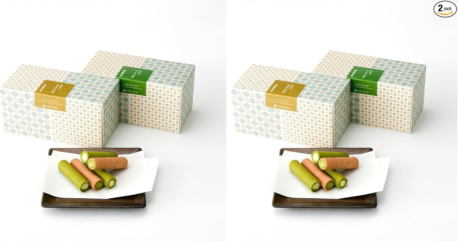 Gion Tsujiri Gion no Sato, Tsuji no Sato Set, Each 15 Pieces, Individually Wrapped, Sweets, Gift, Matcha, Confectionery, Kyoto, Souvenir, Hand Souvenir, Workplace, Celebration, Return Gift, Gift