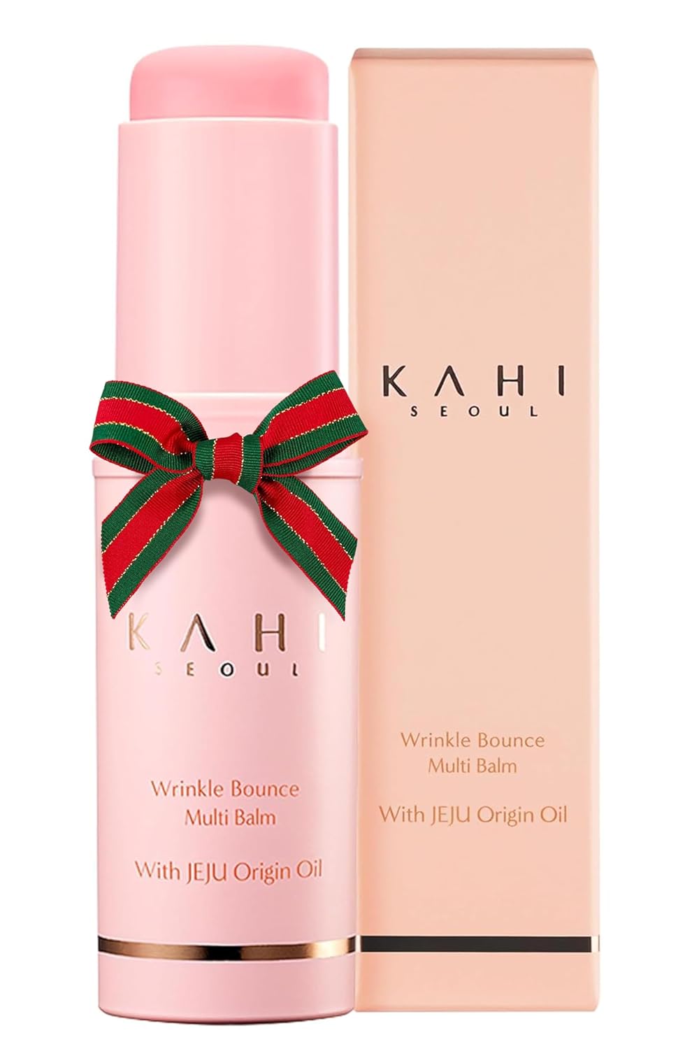 KAHI Wrinkle Bounce Multi Balm Stick | PDRN Collagen Wrinkle Stick | Korean Skin Care |All-in-One Hydrating Lip Balm Eye Cream Neck Cream Make Up Base & Face Mist Moisture Balm