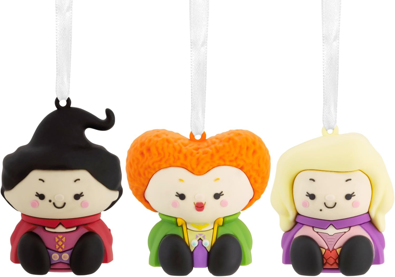 Hallmark Better Together Disney - Adornos magnéticos de Navidad de Mickey y Minnie, juego de 2